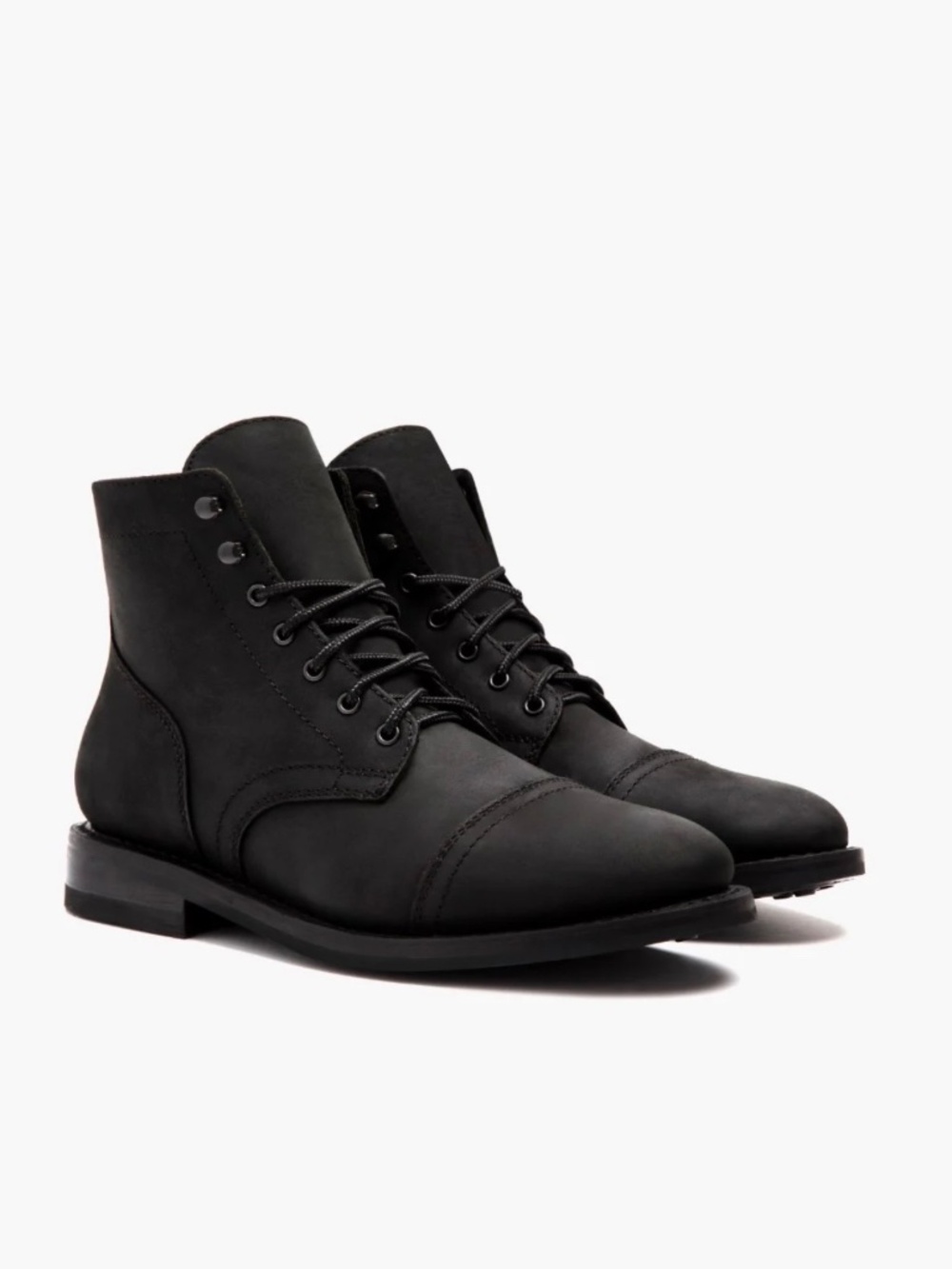 Thursday Boot Company Captain Lace-Up Boots Black Matte Men’s Size 10